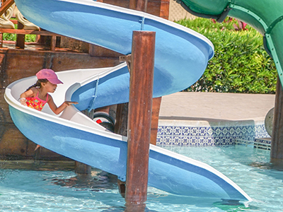 Got an inground pool? You just might want one of these slides!